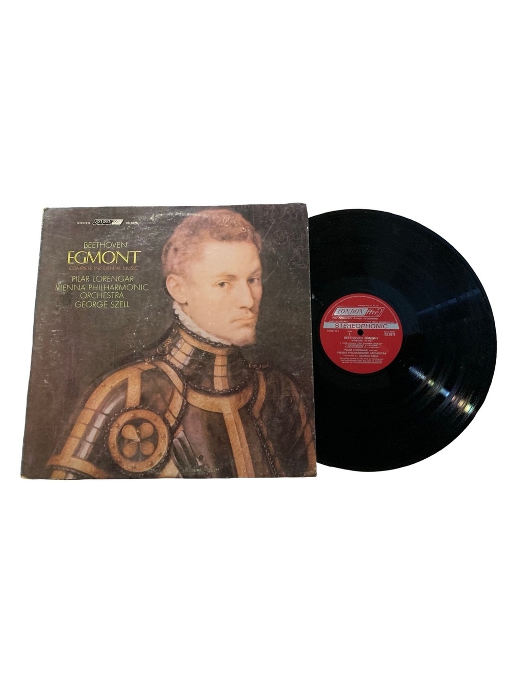 Beethoven Egmont Complete Incidental Music Vinyl LP with Vienna Philharmonic